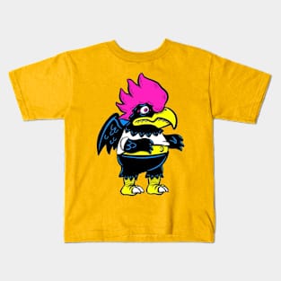 Monster Chicken Art Kids T-Shirt